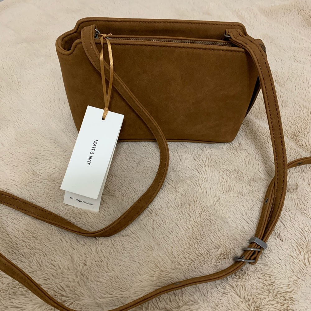 Matt & Nat vegan suede crossbody
